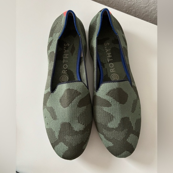 Rothy’s Olive Camo loafer Size 9 - Picture 10 of 11